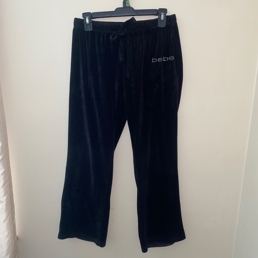 Y2K bebe Velour Lounge Pants